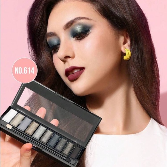 Eyeshadow-Misslyn Eyeshadow Shades, Shade Of Nude, Pigmented Black Smokey nwt - Picture 4 of 9